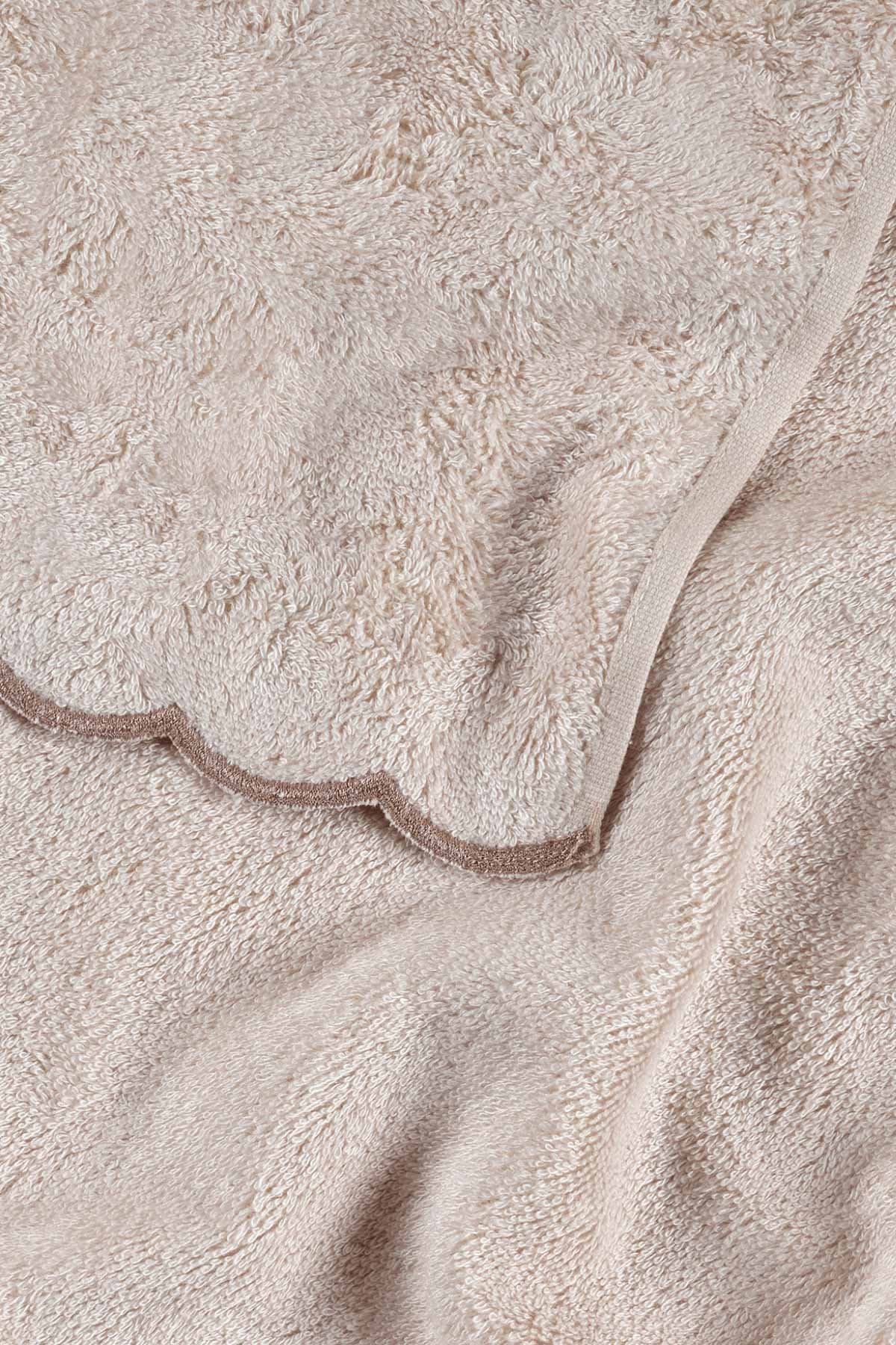 Serviette de bain Linda Bambou — Crème
