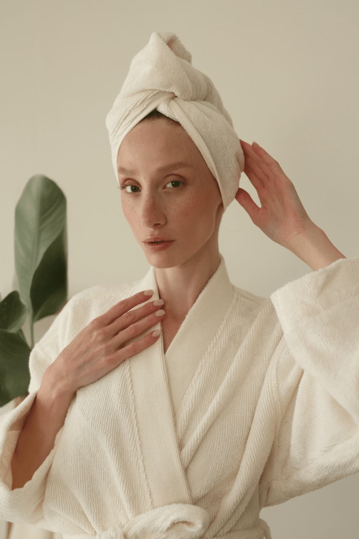 Turban Soleil — Écru
