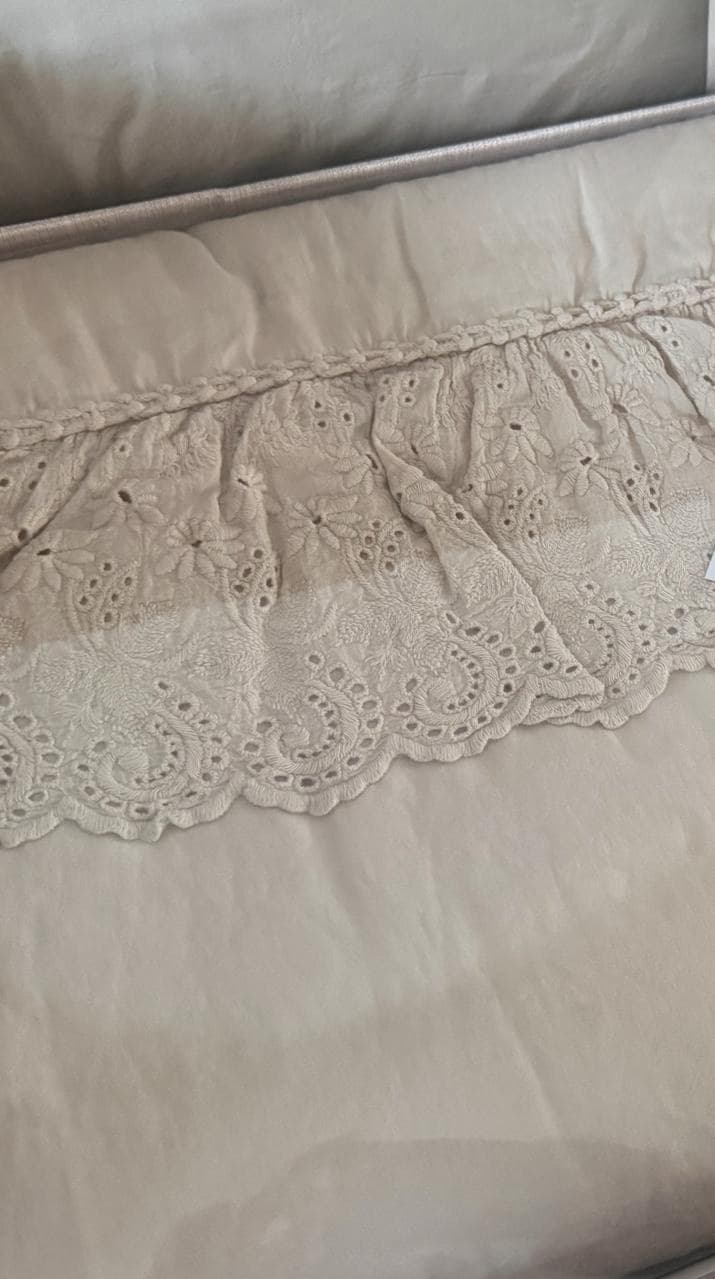 Parure Housse de Couette - Diana, housse couette 220/200cm - drap plat 260/240cm - 4 taies d'oreillers 50/70cm